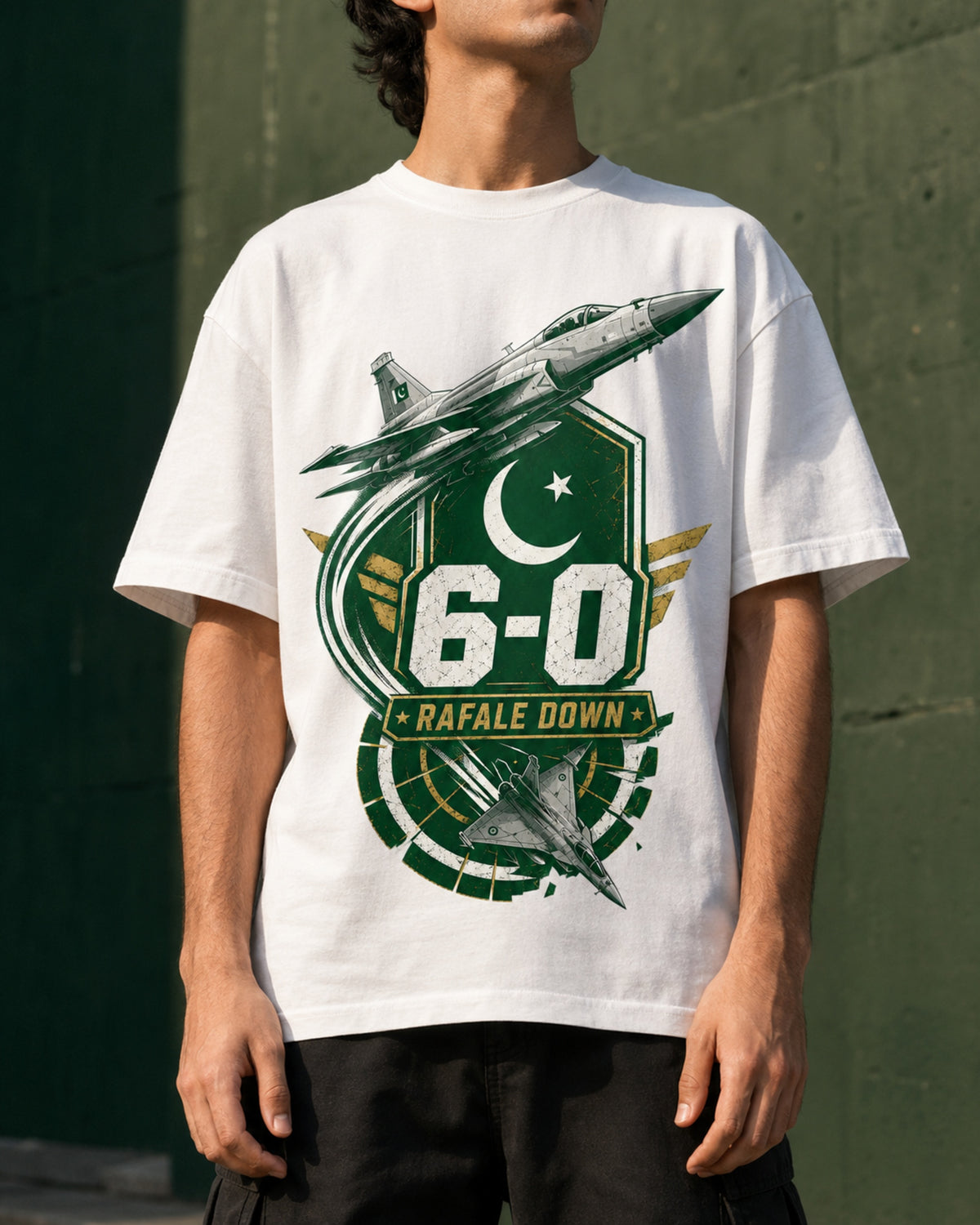 6-0 Victory Graphic T-Shirt | Pakistan Pride Edition