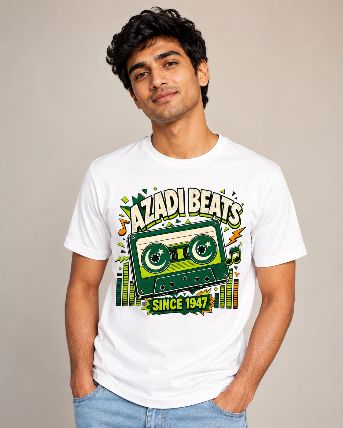 Azadi Beats Graphic T-Shirt