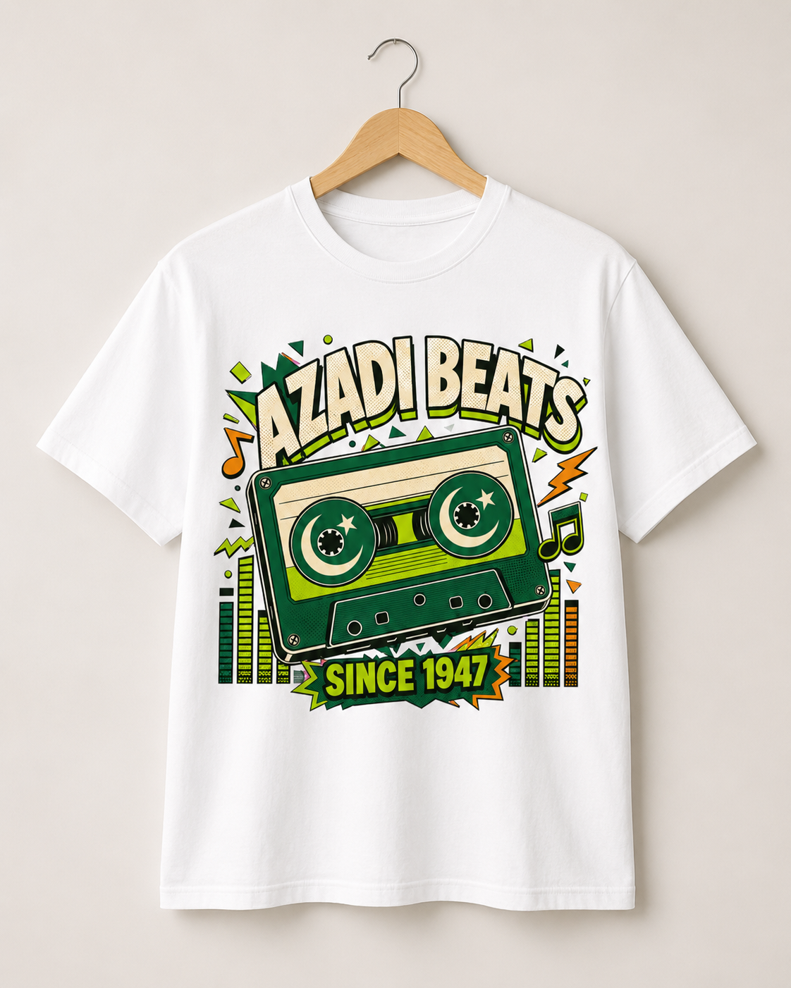 Azadi Beats Graphic T-Shirt